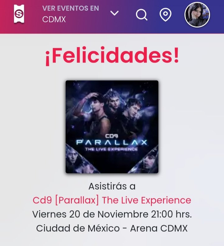 Luzcecitapp's tweet photo. En otras noticias....

VOY A VER A CD9 
AAAAAAAAAAAAAAAAAAAA https://t.co/izSgOVWFnJ