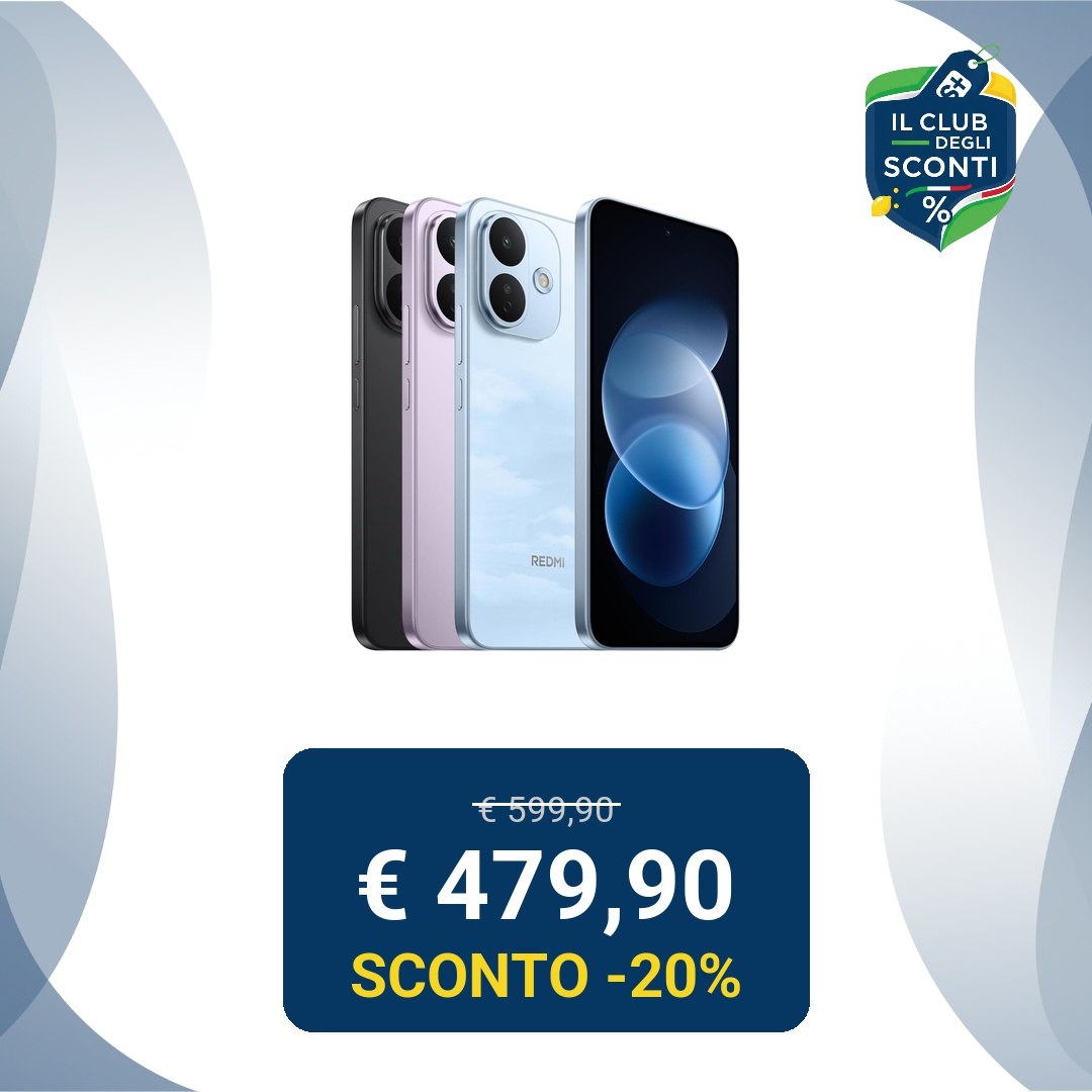 ClubDegliScont1's tweet photo. 📱#REDMINOTE17PRO 5G 8+512GB: BATTERIA DA 8340 MAH E PREZZO ASSURDO!📱
Batteria monstre da 8340mAh e display da 3500 nit. Promo folle: la versione da 8+512GB costa meno di quella da 6+256GB! Da cogliere subito al volo✨🔝
🔗 COMPRALO SU #AMAZON 👉 https://t.co/B0qVRIzG7o
#adv https://t.co/U1WCek6sLm