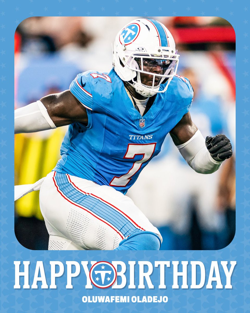 Titans's tweet photo. Happy Birthday @femigokrazy! 🎂 https://t.co/xTiPKn7M80
