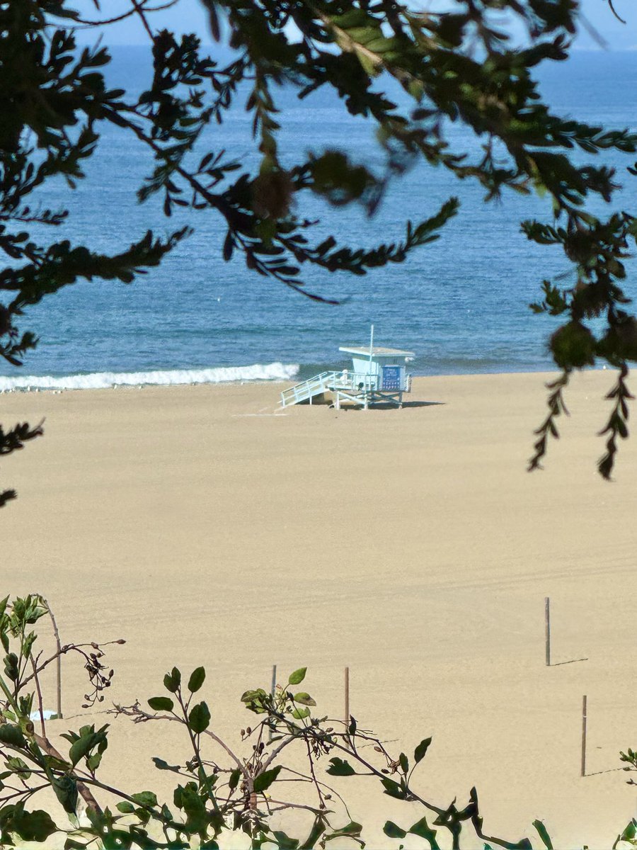 Staff_Commodore's tweet photo. Lifeguard Towers north of the Santa Monica Pier. https://t.co/q3efqOu9Wu