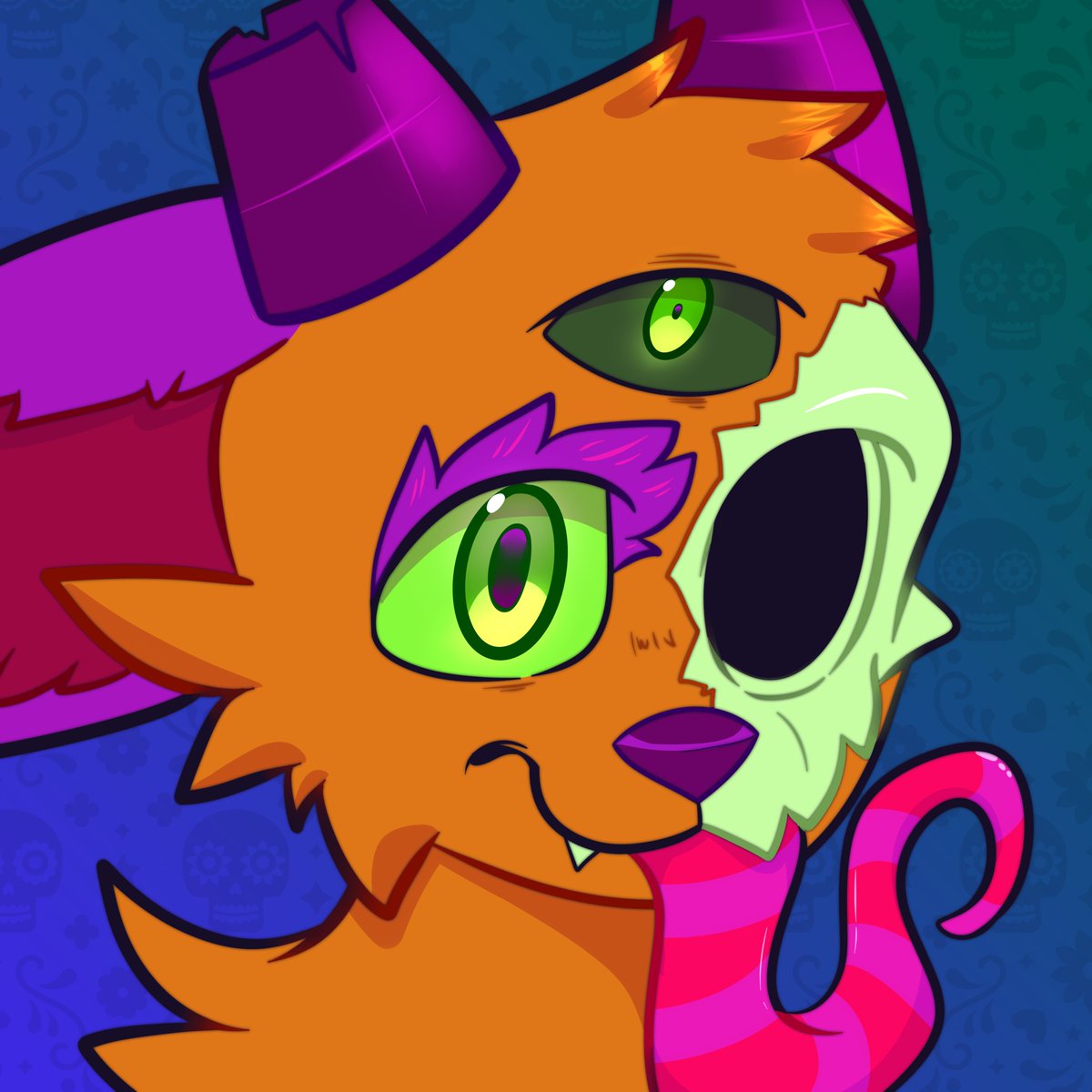 ZonnyBrije's tweet photo. Im ready for Halloween and Dia de los muertos, are you?
#art #digitalart #furry #furrymonster #alebrije #alebrijeart https://t.co/5pJ4UO8O0c