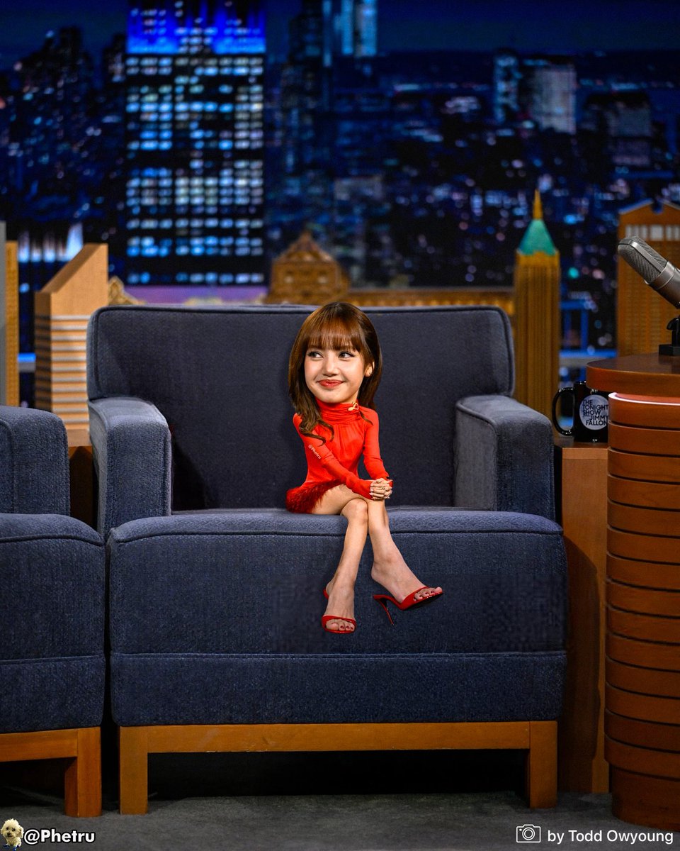 Phetru's tweet photo. LISA at The Tonight Show starring Jimmy Fallon.

📸 by Todd Owyoung ( @toddowyoung ) https://t.co/ov6kphUkDa