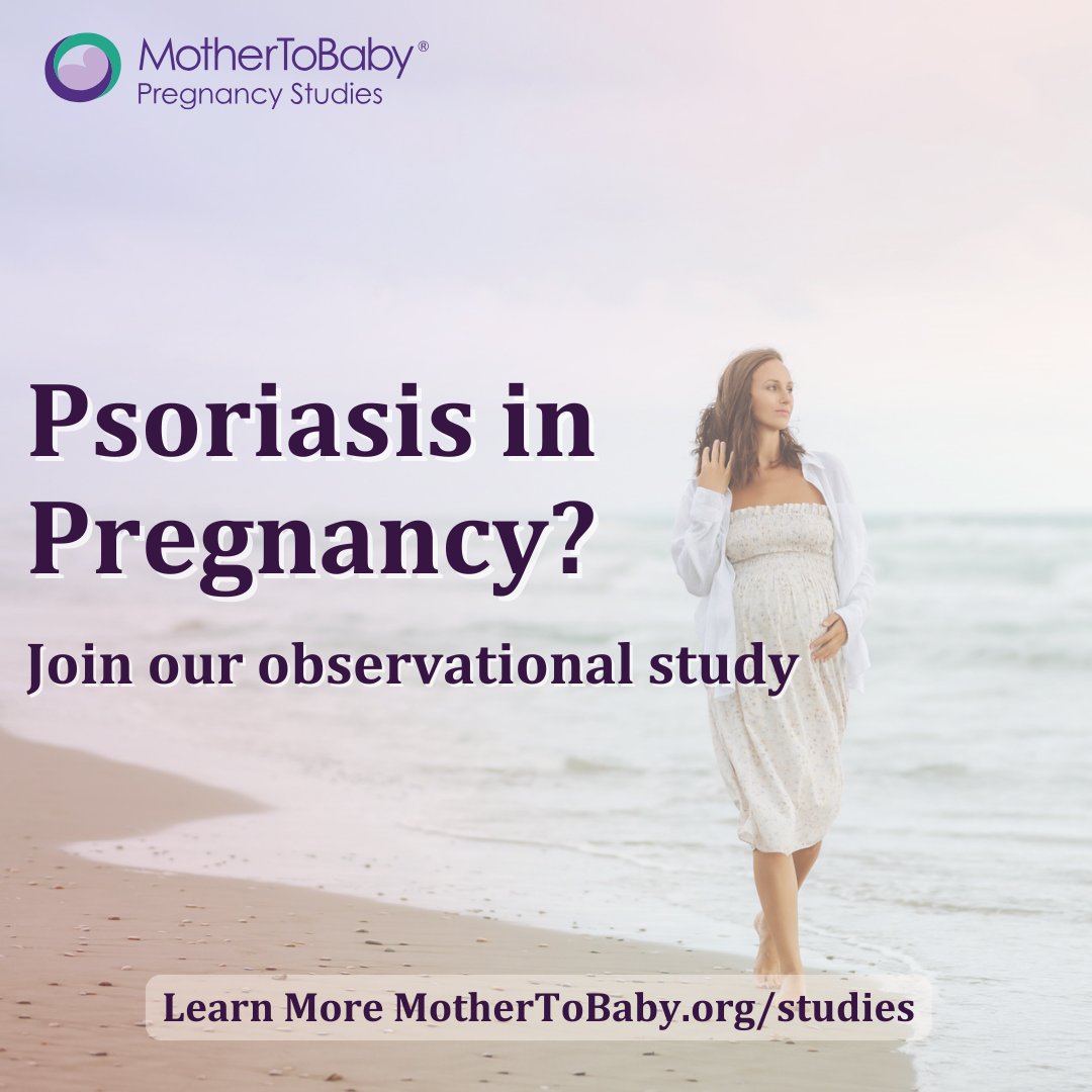 MotherToBaby's tweet photo. Are you pregnant and taking Ilumya® (tildrakizumab-asmn) for psoriasis? Join our study from the comfort of your home. There will be no changes to your treatment. To learn more, call us at 877-311-8972 or complete our easy online form: https://t.co/aNKeqNc4YK. https://t.co/sDL0tSQ11M