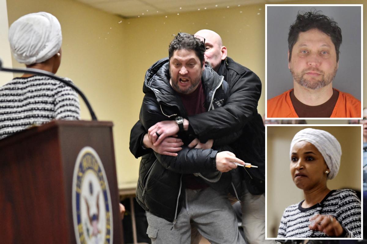 nypost's tweet photo. Rep. Ilhan Omar's apple cider vinegar assailant sentenced to 14 months in prison https://t.co/ootTj0Cd34 https://t.co/eHADRabhag