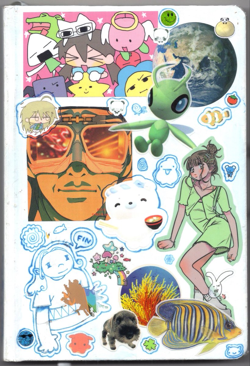 Trzustco's tweet photo. sketchbook coverrr https://t.co/hmoWuvJndQ