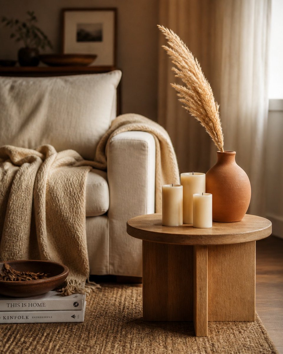 getsoldtexas's tweet photo. Buyers notice feeling more than furniture, especially with seasonal decor. 🍂 Swap in a soft throw, textured rug, fresh greenery, and one accent color that repeats in pillows, art, and candles for a pulled‑together look.

Lighten up by removing bulky pieces, opening curtains wide, and styling one simple “wow” spot (entry table, mantle, or kitchen island) that shines in photos and in person.

#homestaging #interiordesign