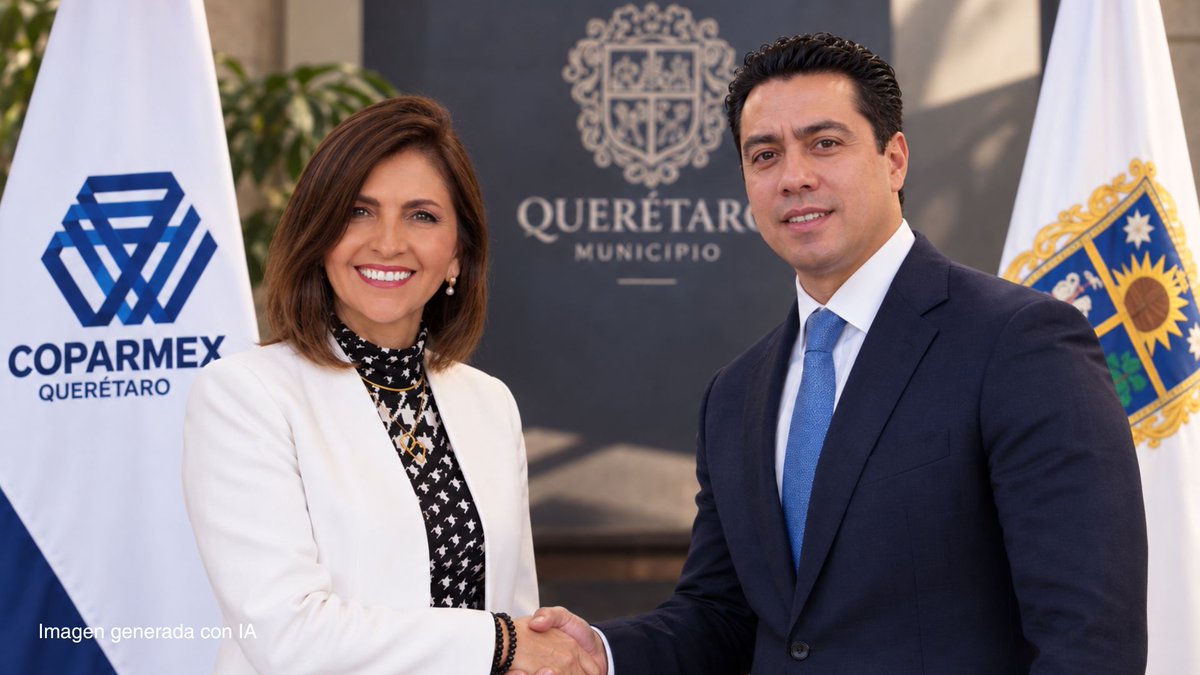 codice_informa's tweet photo. 🤝 .@coparmexqro1 reconoce avances de @FeliFerMacias
Beatriz Hernández destacó su rendición de cuentas tras el #SegundoInforme, pero señaló retos por atender en seguridad, movilidad y servicios. Coparmex reiteró su disposición a colaborar.
#Querétaro #Felifer https://t.co/Jxv6JzAW5O