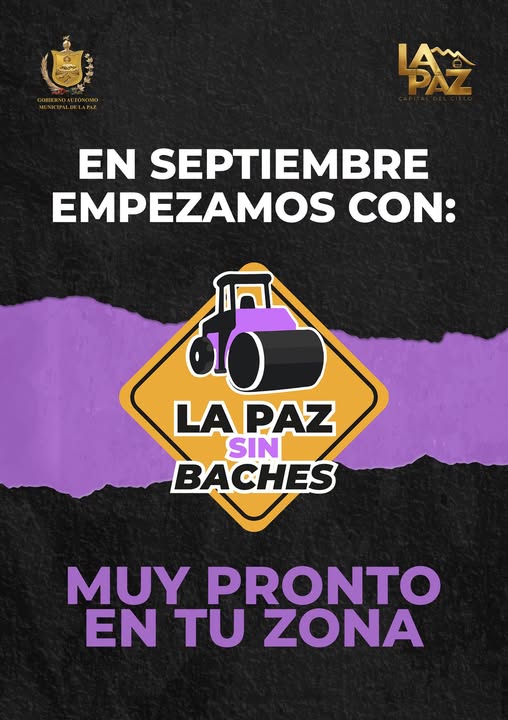 AlcaldiaLPZ's tweet photo. ¡El plan "La Paz sin baches" ya está en marcha! 🚧 Arrancamos con éxito en la calle Casimiro Corrales para garantizar vías más seguras. Este mes desplegaremos equipos por todos los macrodistritos. 🏙️✨
#LaPazSinBaches #GAMLP #GestiónDockweiler #LaPazCapitalDelCielo https://t.co/8zJ6nV7i9k