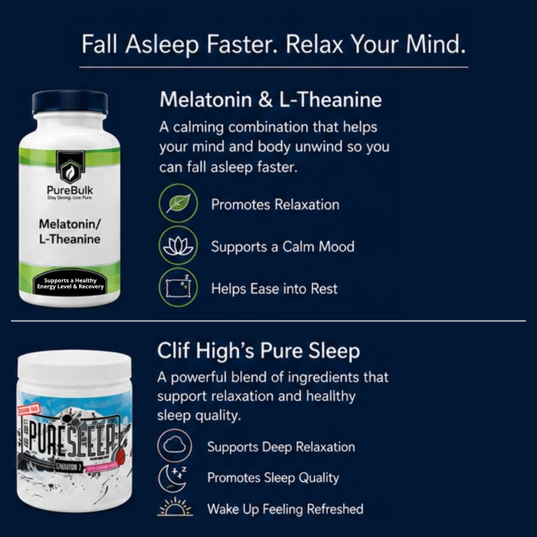 PureBulk's tweet photo. 🌙 Looking for support for a better night’s sleep?

Sleep looks different for everyone, which is why we offer several formulas designed to support different parts of your nighttime routine.

✨ Melatonin + L-Theanine
A combination of Melatonin and L-Theanine designed to support relaxation and help you wind down before bed. Melatonin plays a role in regulating the body’s sleep-wake cycle, while L-Theanine is commonly used to support a calm, relaxed state.

😴 Pure Sleep
A multi-ingredient formula designed to support relaxation and healthy sleep quality. It combines Magnesium Bis-Glycinate and Magnesium Citrate to work together to provide comprehensive nighttime support.

🌿 Glycine
Glycine is an amino acid that plays several important roles in the body and is commonly used as part of a nighttime routine. It may support relaxation and deeper, more restorative sleep.

💚 5-HTP
5-HTP is a compound the body uses to produce serotonin, a neurotransmitter involved in mood and sleep regulation. It may support a positive mood, relaxation, and restful sleep.

Whether your goal is to unwind at the end of the day, support restful sleep, or wake feeling refreshed, there may be a formula that fits your routine. 🌙

Explore PureBulk Sleep Support → https://t.co/DUhGWNQyLH

*These statements have not been evaluated by the Food and Drug Administration. This product is not intended to diagnose, treat, cure, or prevent any disease.

#PureBulk #SleepSupport #Supplements #Wellness