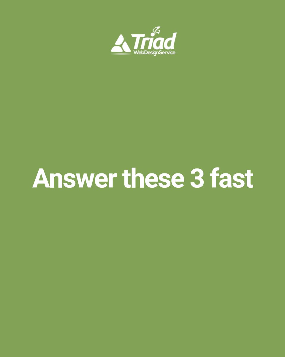 TriadWebDesign's tweet photo. A good homepage should answer these in seconds:

What do you do?
Who is it for?
Why should I trust you?
What should I do next?

If a visitor has to hunt, you’re losing them. Request a quote via the link in bio.

https://t.co/J5FFAbHHjU https://t.co/78oBKNWwSQ