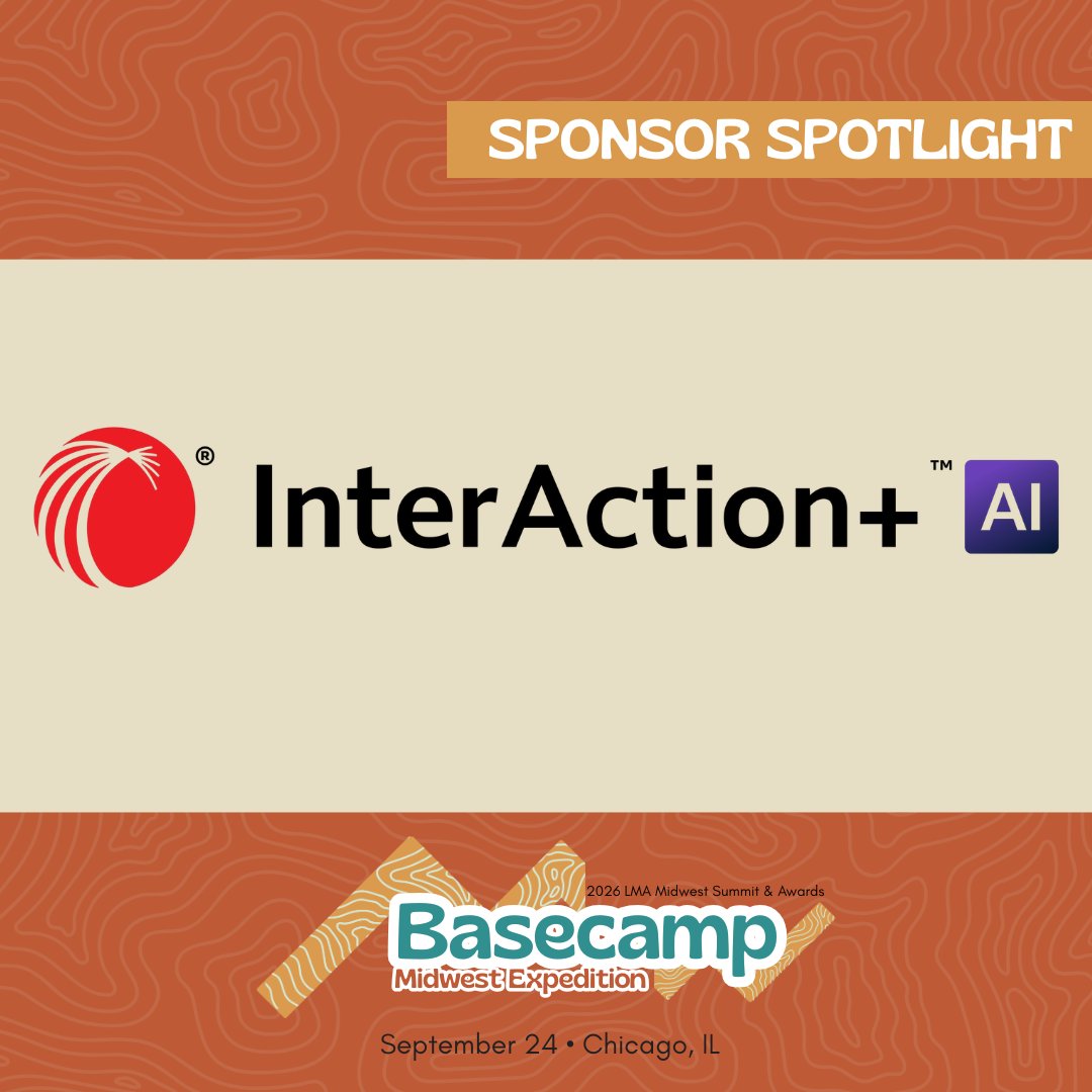 LMAMidwest's tweet photo. Could outdated or incomplete CRM data be costing your firm opportunities?

Thank you to InterAction+ AI for sponsoring the 2026 LMA Midwest Regional Summit!

Learn more: https://t.co/Ll2wB4NSd8

#LMAMidwest https://t.co/NYWyzUqdMe