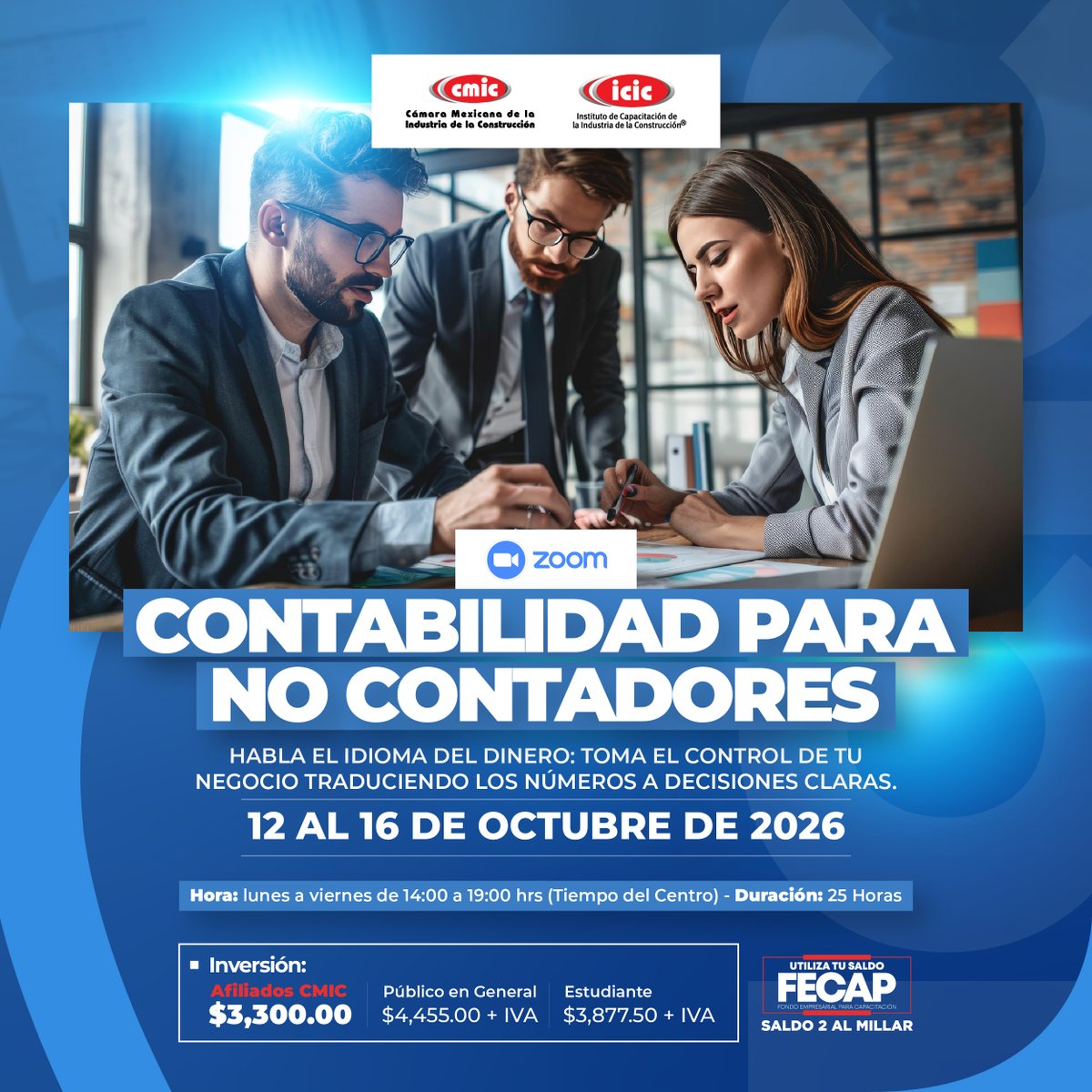 ICICYucatan's tweet photo. ¿Quieres dominar los principios básicos de contabilidad?

Con nuestro curso en línea "Contabilidad para No Contadores":

• Aprende conceptos fundamentales sin ser contador.
• Ideal para todos aquellos interesados en el tema.

📲Escríbenos: https://t.co/IXoeAQrW5A https://t.co/wcdWS6CHnB
