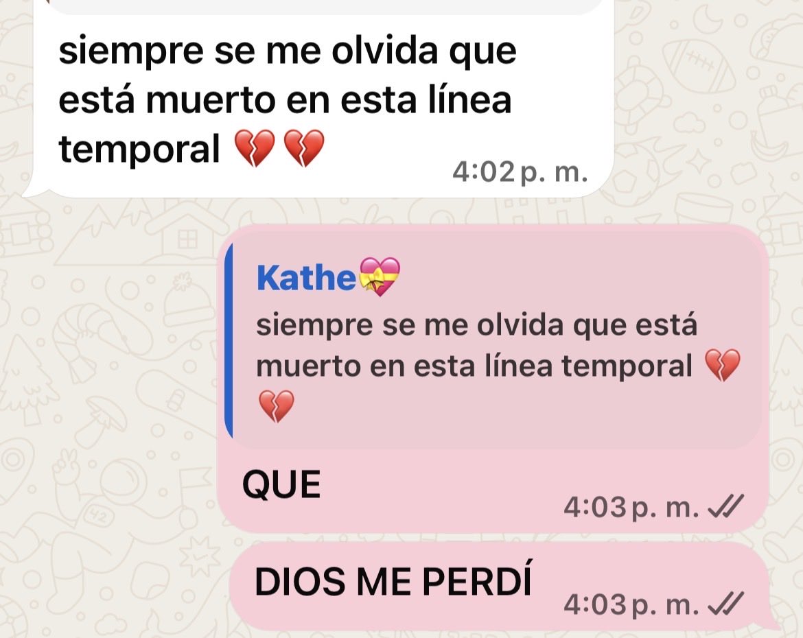 lvssry's tweet photo. tortura medieval para mí es tener que ver algo con saltos en el tiempo, m perdí 2030293 veces perdón https://t.co/INA26lKbzY