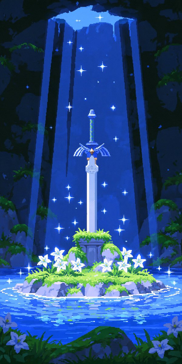 ItsDone2000's tweet photo. Master Sword https://t.co/vr2ZSkHnUZ