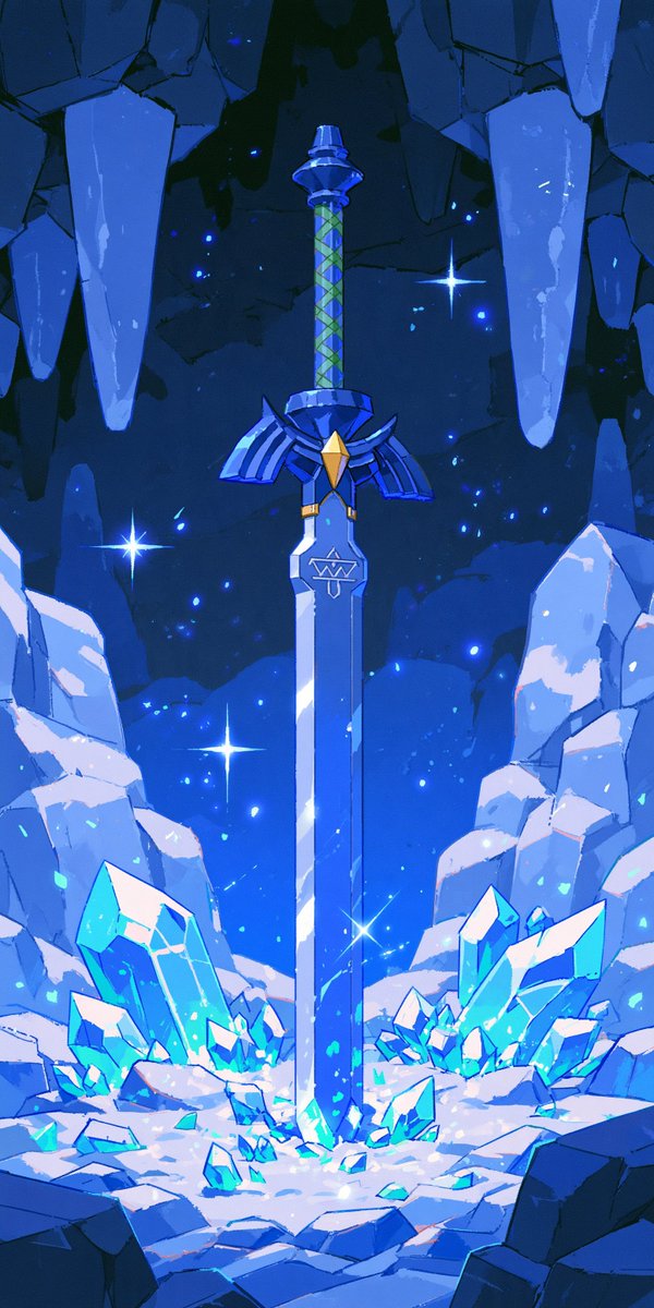 ItsDone2000's tweet photo. Master Sword https://t.co/vr2ZSkHnUZ