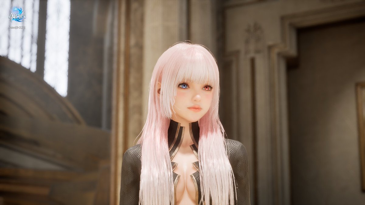 senoaion2's tweet photo. キャラメイクしてSS撮ったけどDLSS入れてなかった・・！
目が綺麗だとおもうんです
#AION2 #アイオン2 #LST事前テスト https://t.co/rZMm7vVpB7