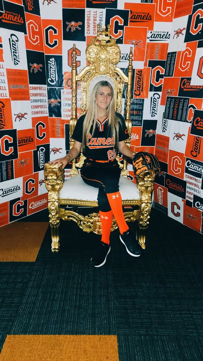 AvaScuderi's tweet photo. Next chapter loading...I am beyond excited to say I have verbally committed to Campbell University to play softball. 

Excited to continue to grow both academically and athletically and be a part of the Campbell family. 🧡🐪

#rollhumps #fightasone
@CoachCarosone @__CoachTaylor @coachsegars1 @Bolts2028 @BhamBolts2027 @cam_byars @coach_jenny2 @rockello24 @MustangAth @TritonMsoftball