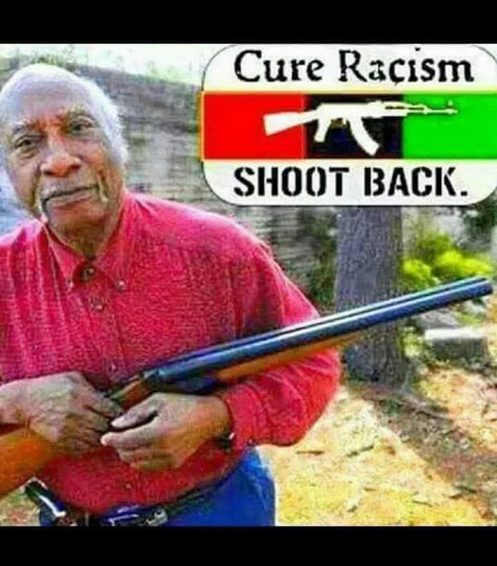 Johnnymacon6's tweet photo. @HeydrichSa @MrsRoyKeaneo The best cure for your kind is right here 👇🏽⁉️🤔because real black power comes from economic independence and the Barrel of the gun https://t.co/0U23PILJRL