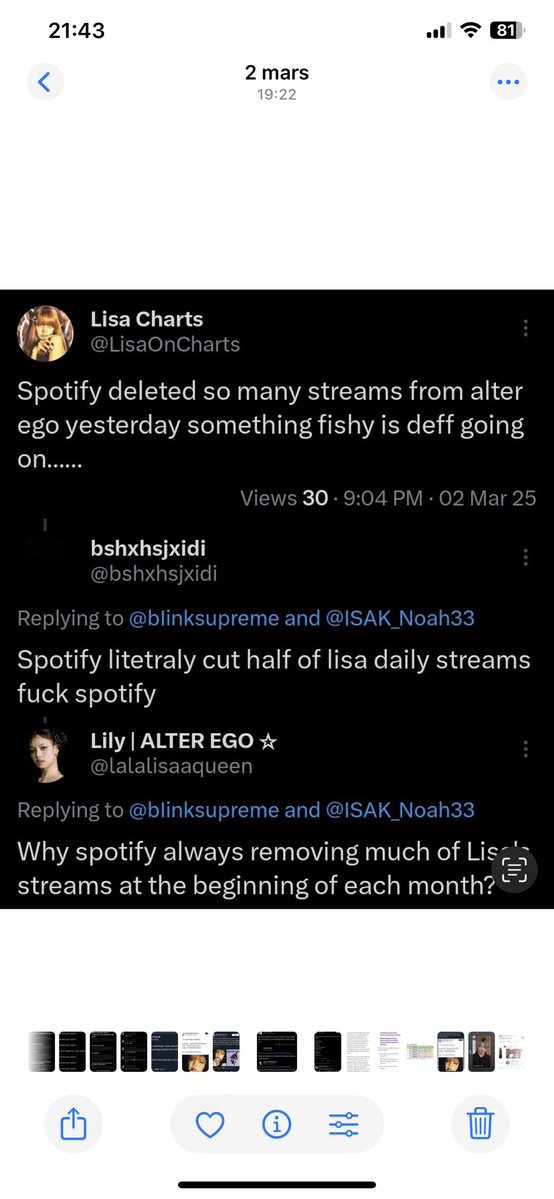dieynamochi's tweet photo. @Soyaarubyjane @Hxpelxssnxss @lym1dklover @taejsa_ Mdr acting like Lisa n’a jamais perdu de streams 😂 https://t.co/NX7uiaYWJx