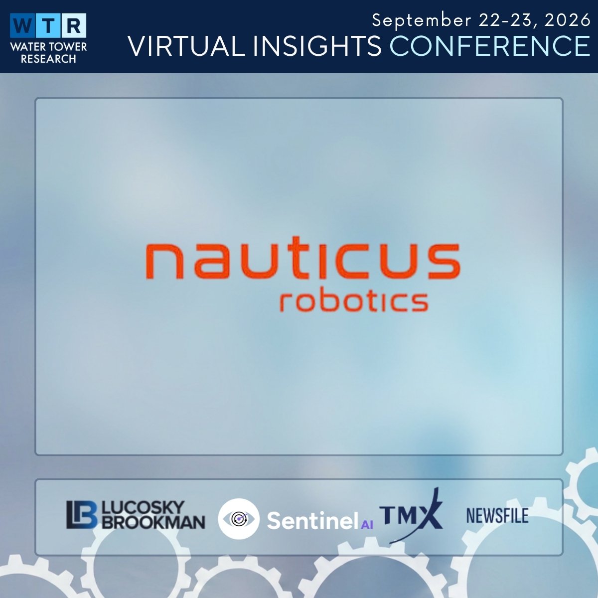 wildsknight's tweet photo. Nauticus Robotics $KITT

UMST USA (9/14–16) 🇺🇸
↓
WTR Conference + CEO presentation (9/22–23)
↓
Seabed Security / Uncrewed Naval Systems (10/13–14) 🌎️

I’m excited to see how this all unfolds.
Nauticus Robotics has been gaining a much more visible presence lately.
Exciting !😀 https://t.co/ts7DqRiOZo