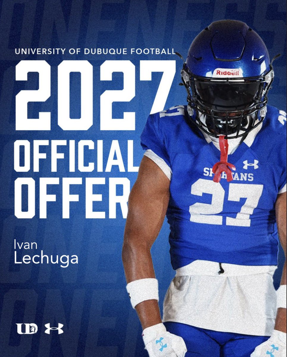 Ivanl0424's tweet photo. Excited to receive an opportunity to continue my academic and athletic career from @DubuqueFootball. Thank you to @CoachShep3, @coachmaiuri, and the rest of their staff!
@ZavierBarnes09 @Coach_BFoster @WHIPS_football @GoProZpects https://t.co/s04GyryD4g