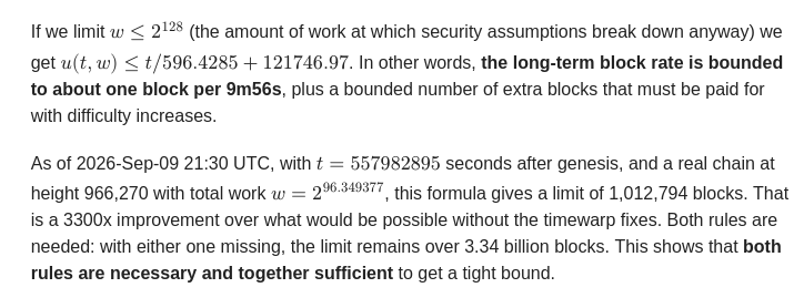 darosior's tweet photo. BIP54 would make it so Bitcoin's PoW actually provides tight bounds on worst case resource usage.

Read Pieter's latest post on Delving. https://t.co/7EW8lGKLB1