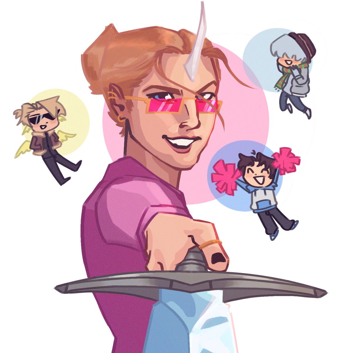 Ratsnotonfire's tweet photo. qkatie WILL dominate purgatory becuz of team hax healings💆‍♀️

#qsmp #katieb #teamhax #hackingnoises #theobaldthebird #maxggs https://t.co/MYQiooHD5U