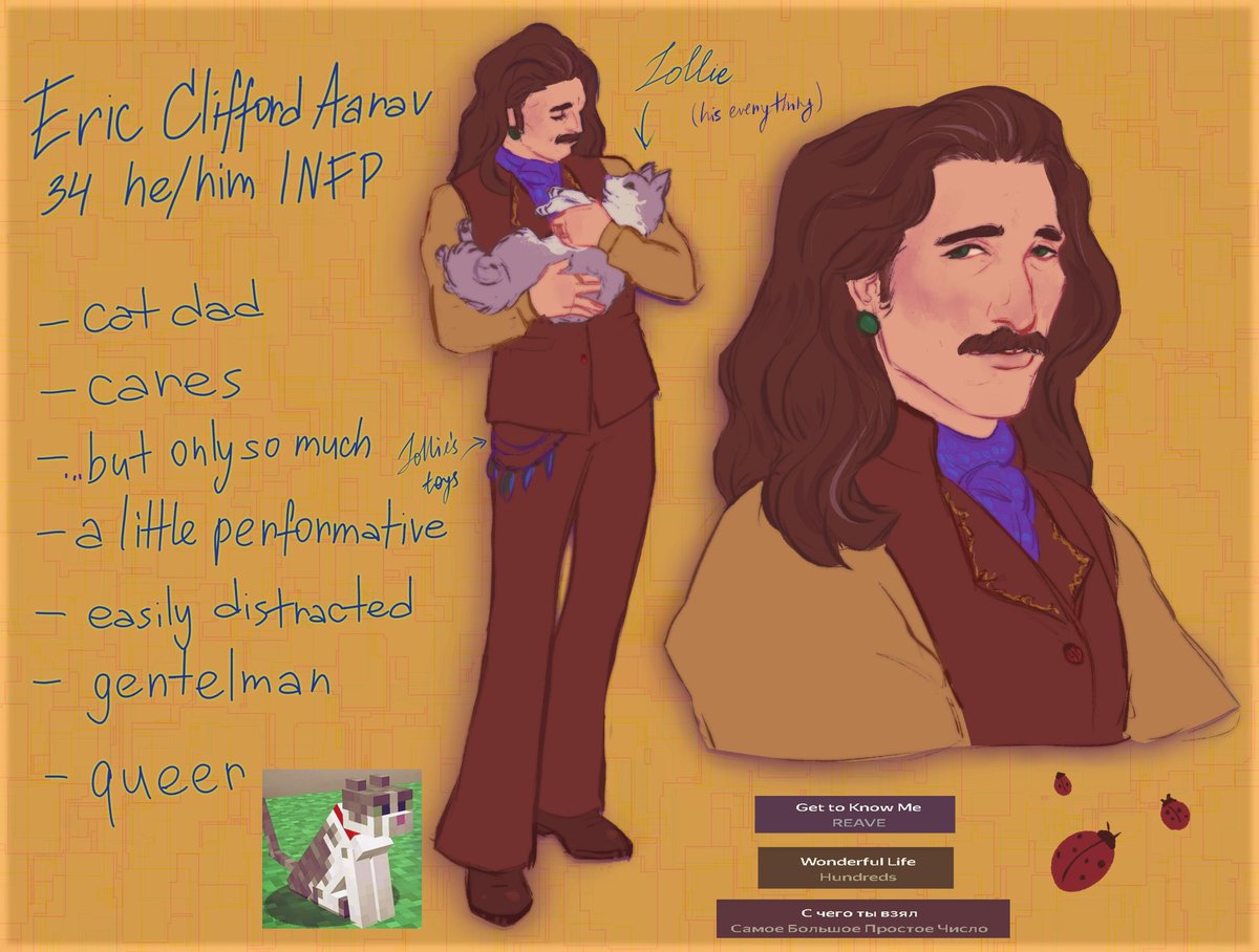 doozer9floor's tweet photo. character sheet of the guy who has done nothing wrong except being too chill about everything

#citrustwt #citruscorp https://t.co/MQFwMqDIHe