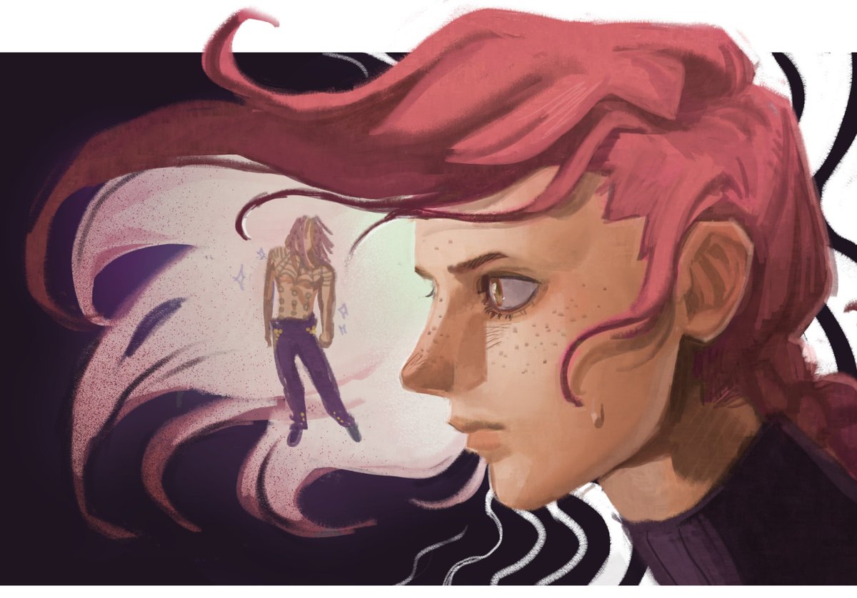 kneksooli's tweet photo. #jjba #goldenwind #doppio #diavolo https://t.co/blZOuJ5LE4