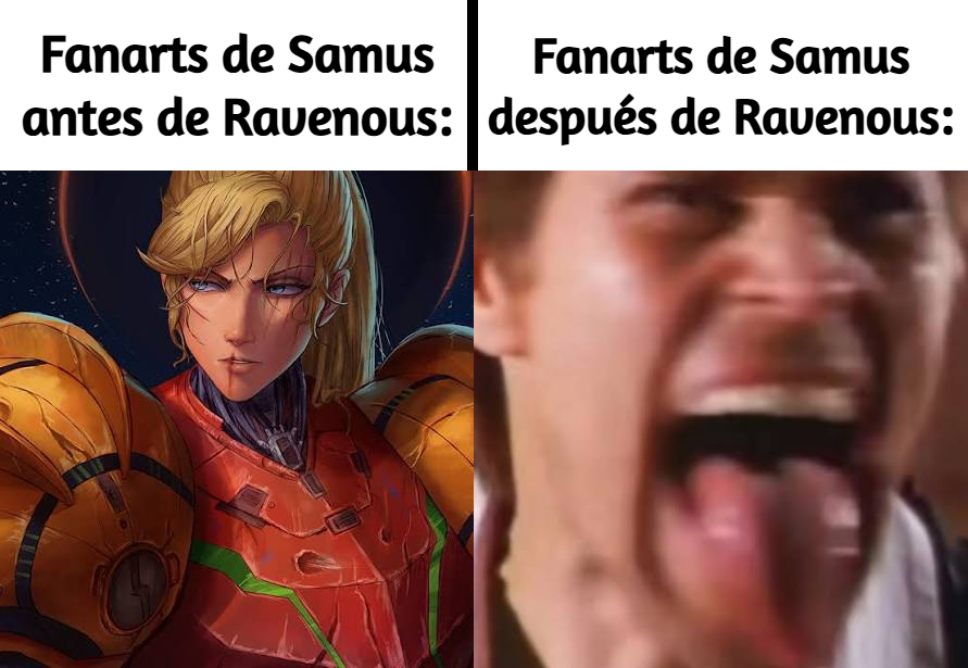 CMetroidvania's tweet photo. Para mi solo es Samus normal. https://t.co/ubE7W60Ylb