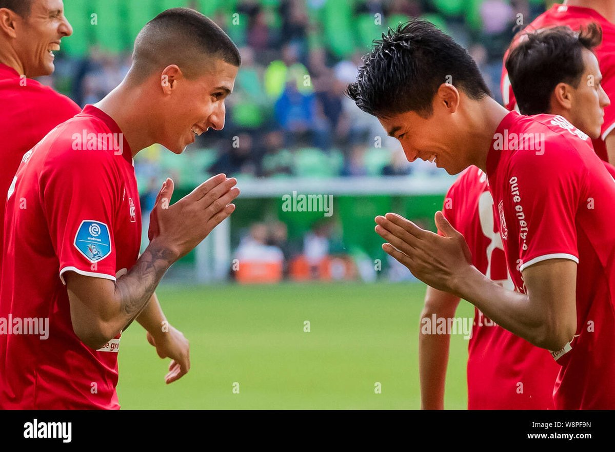 Lemkinho4's tweet photo. Vandaag Aitor, gister Keito ⚽️❤️ 
#EuropaLeague #fctwente #ANDOL #OFIHOF https://t.co/JkeqJaRIQN