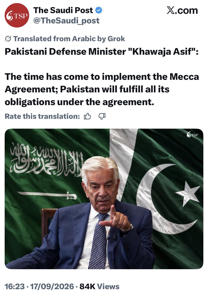 kabeerraja786's tweet photo. اور ناظرین سعودی پوسٹ مطابق پاکستانی وزیر دفاع خواجہ محمد آصف نے اس بات کا اعلان کیا ہے کہ اب حرمین شریفین کے دفاع کیلئے مکہ ایگریمنٹ پر عملدرآمد کرنے کا وقت آن پہنچا ہے اور اب ان تمام عناصر کو گدڑ کُٹ چڑھائی جائے گی جو سعودی عرب کی جانب میلی آنکھ سے دیکھیں گے
مجوسیو آیا جے غوری https://t.co/zS6DvlfRTW
