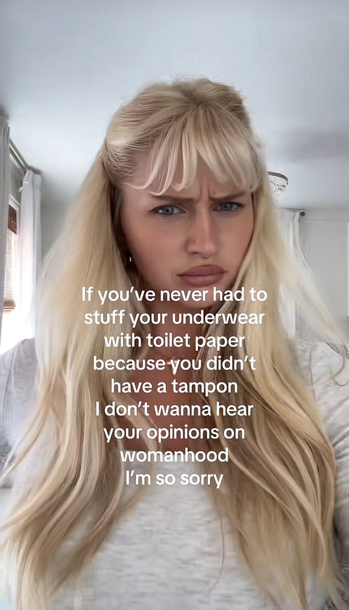 markingofdesire's tweet photo. do terfs realize that when they reduce womanhood to biology, they’re excluding more cis woman than they are trans women? 😭 https://t.co/ULMyOXWpoc