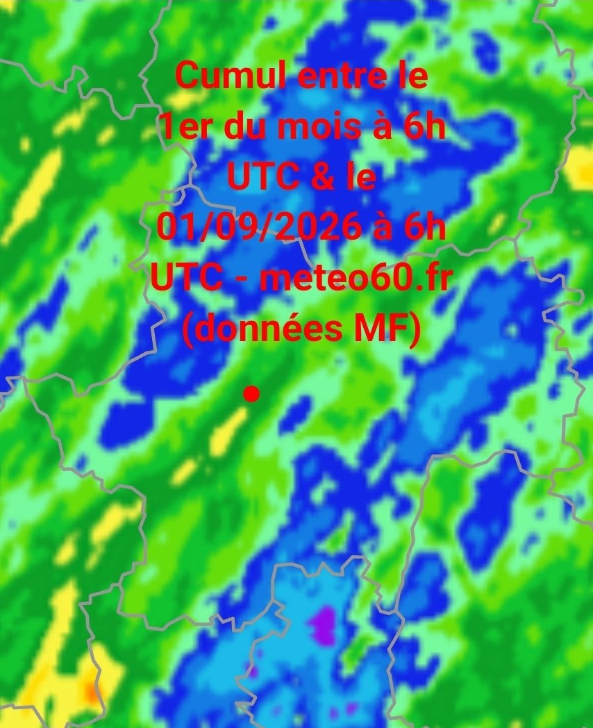lebob71's tweet photo. @meteo60 La carte des cumuls se superpose d'ailleurs très bien avec l'image satellite... https://t.co/P9bkvqcNnp