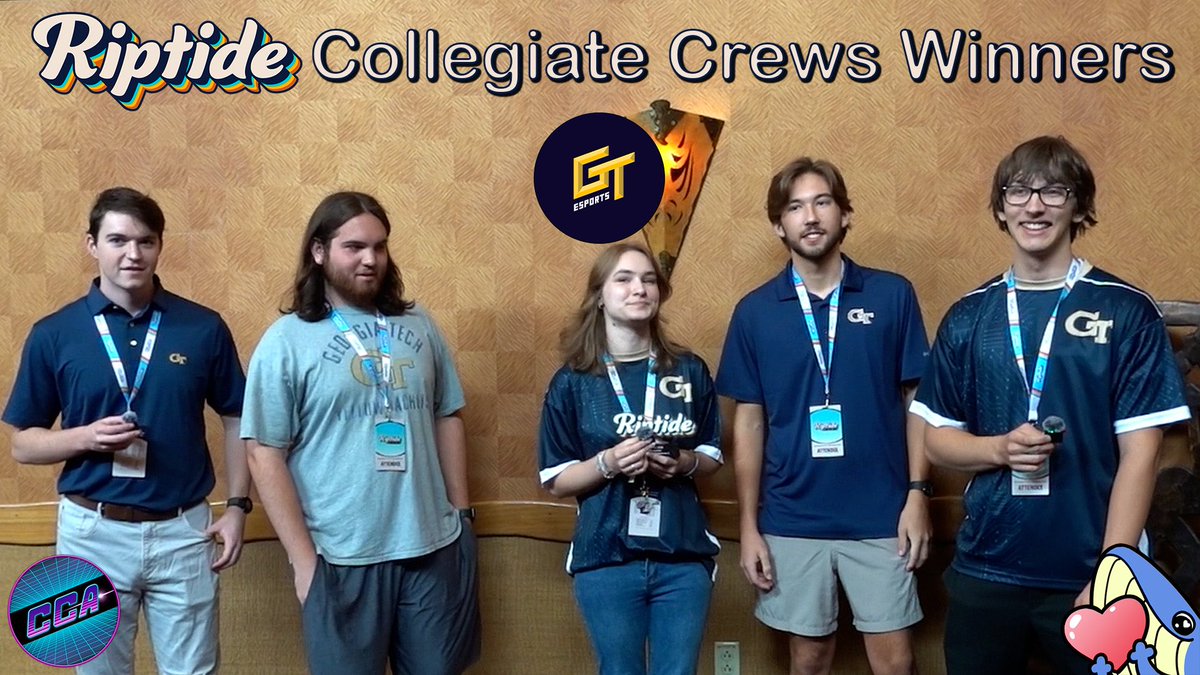 CCA_Splatoon's tweet photo. The Collegiate Splatoon 3 Crews event at Riptide 2026 has officially wrapped up! Congratulations to our podium teams: 

🏆: GT Gold @GatechEsports 
🥈: H-Town Rebels @Splatoon_UH 
🥉: USF Gold @USF_Esports 

Thank you to everyone who competed and congrats to all 23 teams!!🎉🎉 https://t.co/mD2IYaSr8p
