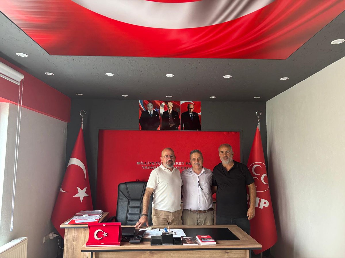 mhpselcuk35's tweet photo. MHP Selçuk İlçe Sekreteri Mehmet Kaya Muğla Yatağan MHP İlçe Teşkilatını ziyaret etti İlçe Başkanı Osman Bulut ve Yönetim Kurulu üyesi Adem Zebın ile gündemi konuşup değerlendirmelerde bulunduk.Vafols6n Teşkilatlarımız .🇹🇷🤘🇹🇷🤘🇹🇷 https://t.co/lDoBiVUNRQ