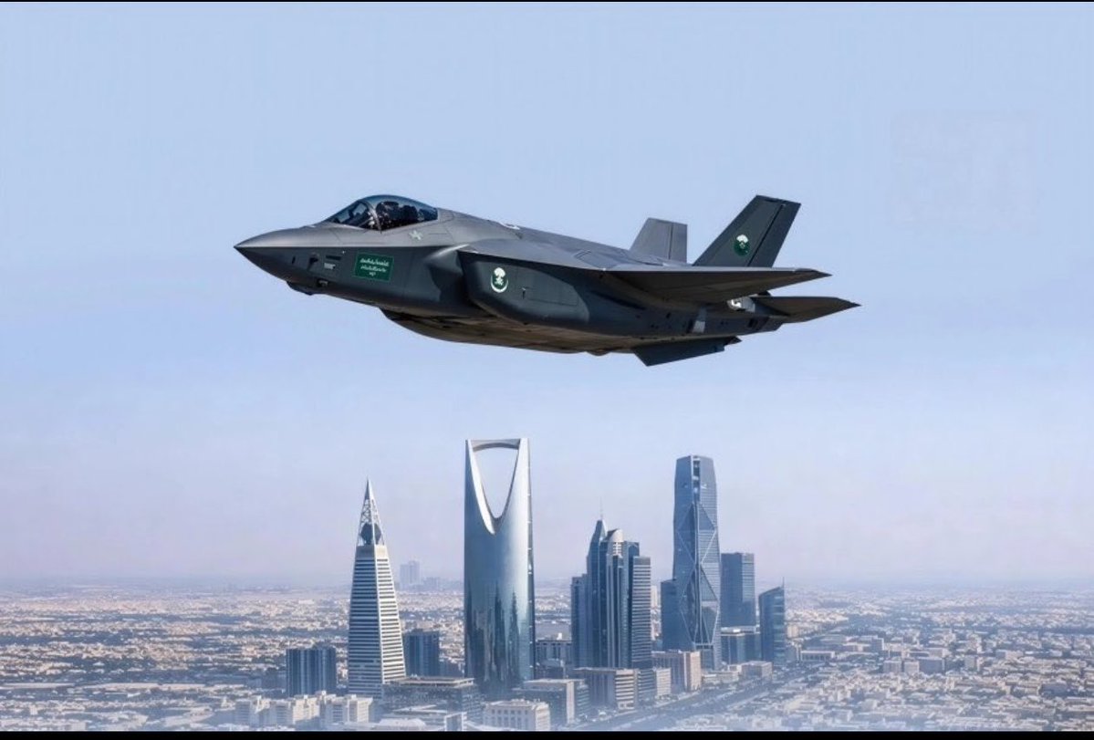 iroz0_'s tweet photo. "الفاتنة F-35 أصبحت سعودية 🇸🇦🇸🇦🇸🇦 " https://t.co/rJZt3A6Rbl