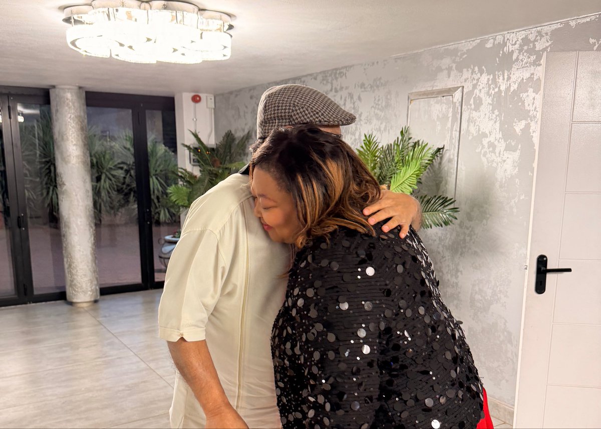 drtlaleng's tweet photo. My heart is full. Thank you for all that you are in this world and for me. I’m definitely favoured @FarukHoosain because today has been a Godly day. 
❤️❤️❤️ https://t.co/3OrYUxUhuv