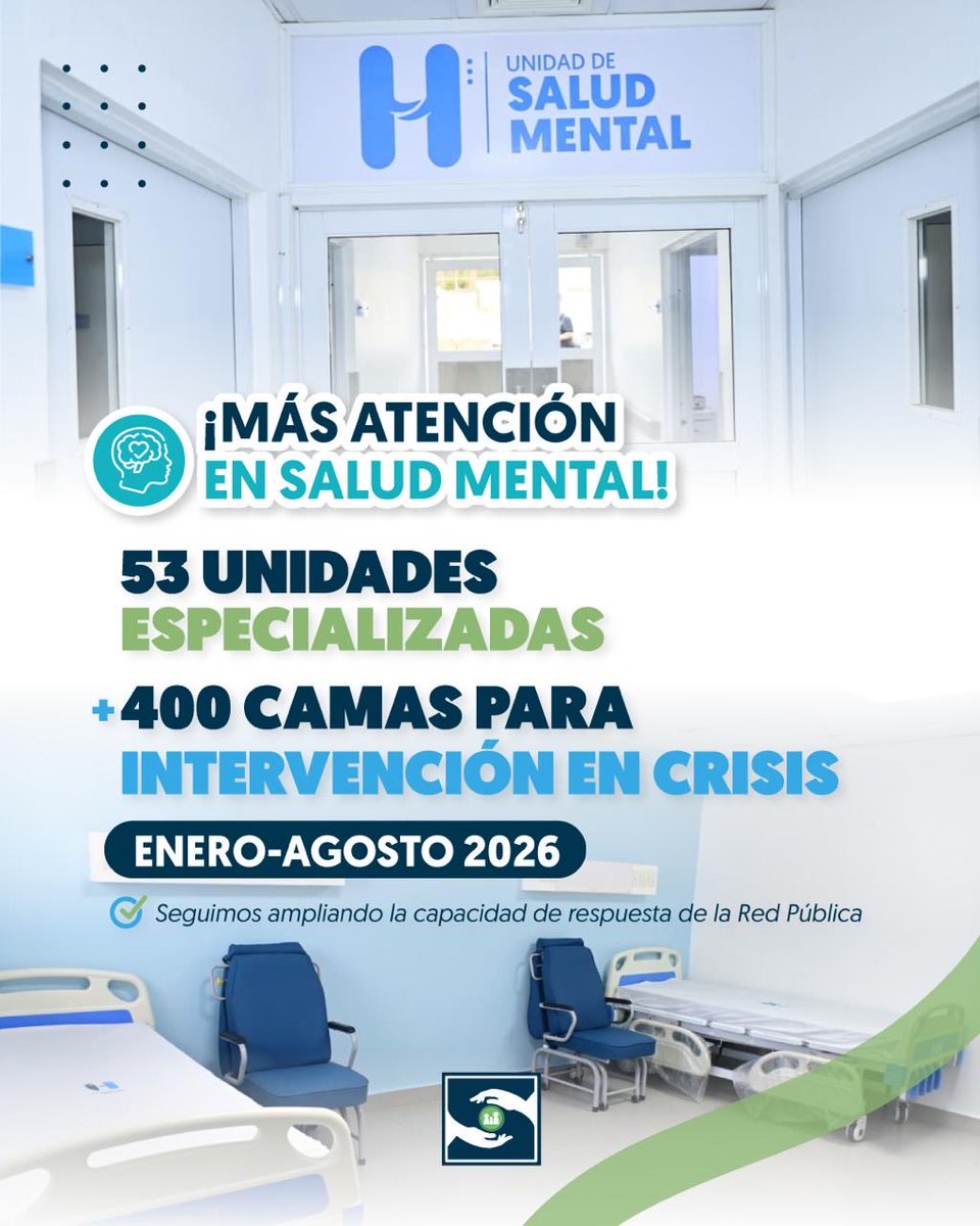 napier28395's tweet photo. 🧠✅ ¡Fortalecemos la atención en salud mental!

Como parte del balance de los avances alcanzados en este período, el director ejecutivo del SNS, doctor Julio Landrón, destacó el fortalecimiento de la capacidad de respuesta de la Red Pública de Servicios de Salud . https://t.co/VS8XyAPFbE