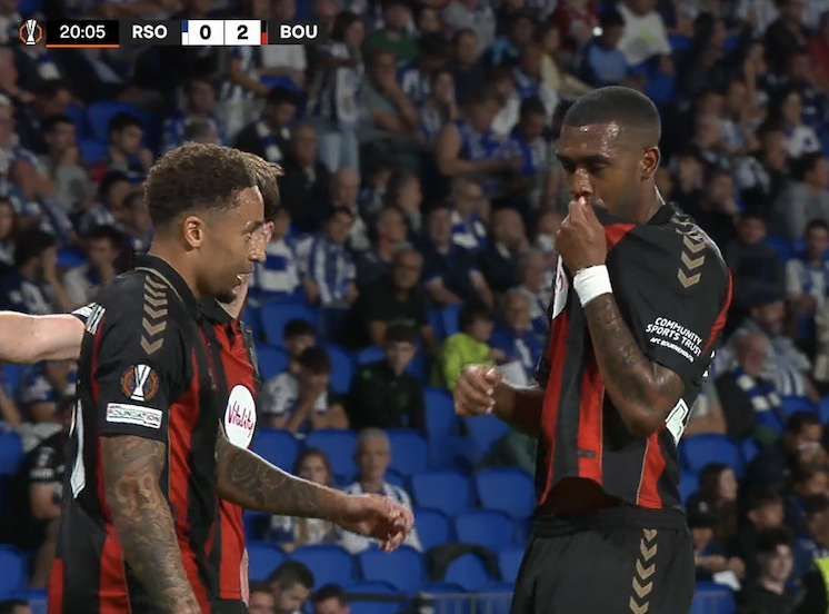 TouchlineX's tweet photo. 2-0 Bournemouth.

GOOOOOOAAAAAAAAALLLLLLLL RAYAN !!!!!!!!!!!!!!!!!!!!!!!!!!!! LA LIGA FANS LOOK AWAY !!!!!!!!!!!!!! ONE OF THE BEST TEAMS IN LA LIGA IS GETTING DESTROYED BY BOURNEMOUTH !!!!!!!!!!!!!! 2-0 AFTER JUST 20 MINUTES !!!!!!!!!!!!!!!!!!!!!!!! 🔥🔥🔥🔥 https://t.co/RuIKUO3EYR