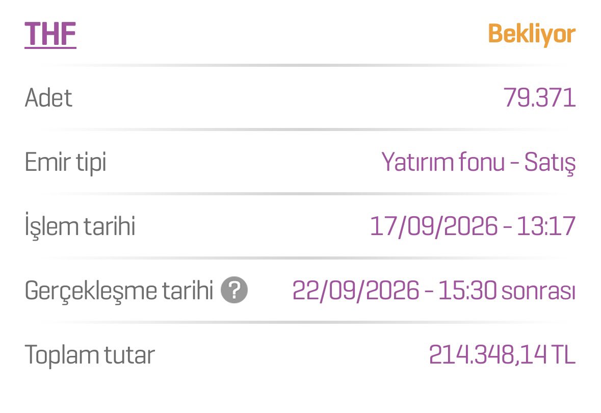 etikanogullari's tweet photo. @Ekonomist2024 hocam thf tasfiye edilmedi temerrüt açıklandı sadece,bugün öğlen 13:30 öncesi enpara üzerinden emir girdim iptal edilmedi ama bu fiyat kabul edilir mi sizce? thf emir girilmiyor iptal ediliyor diyenler vardı ama bende bekliyor hala.sabah mı iptal eder enpara yoksa işleme alır mı? https://t.co/4erFBokLVA