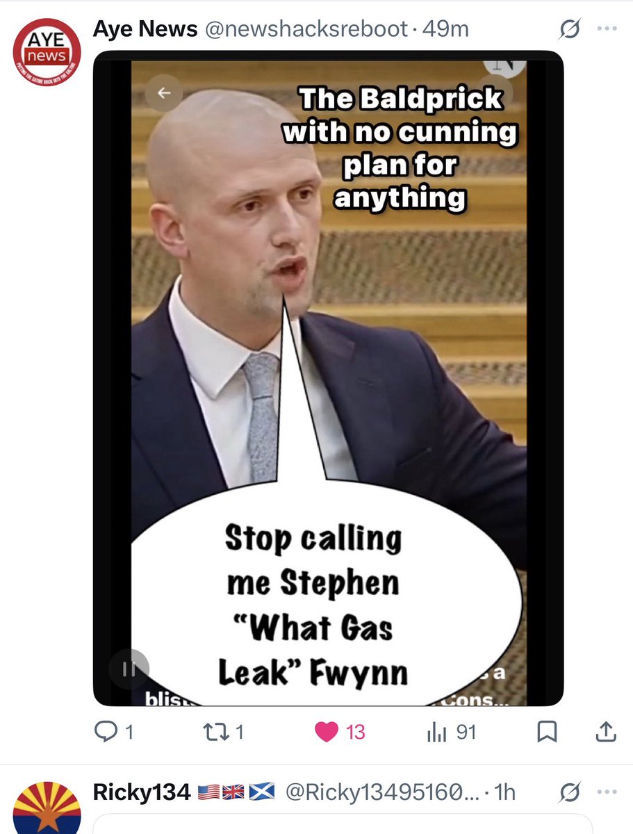 ArthurMackjle's tweet photo. @scottishgreens Yet another slavering green turd, still living with mummy. But milking the system. https://t.co/QjVQHjShc7