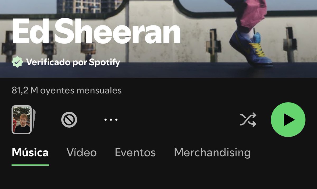 abrahamendieta's tweet photo. Yo no escucho al tal Ed Sheeran pero con mucho gusto lo vamos cancelando del Spotify, para que no aparezca ni por error. https://t.co/S4iCQGwPR1