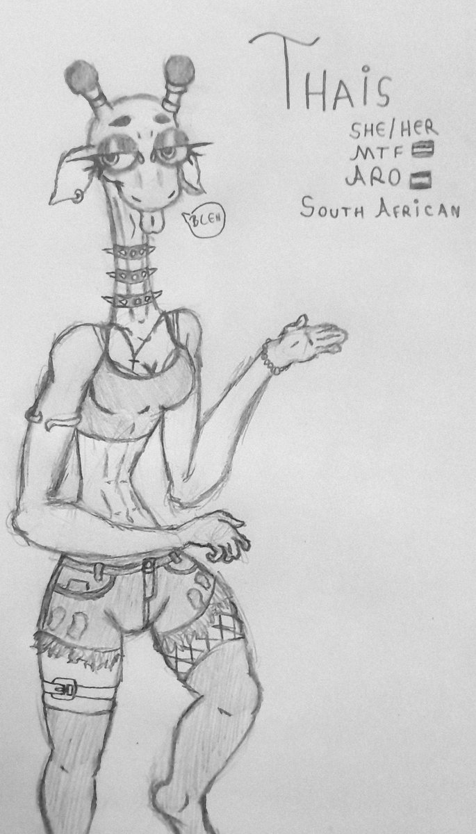zavevers38963's tweet photo. @No_Blanks_art Look at my giraffe lady instead of crying or exploding https://t.co/Aul2roKMjl