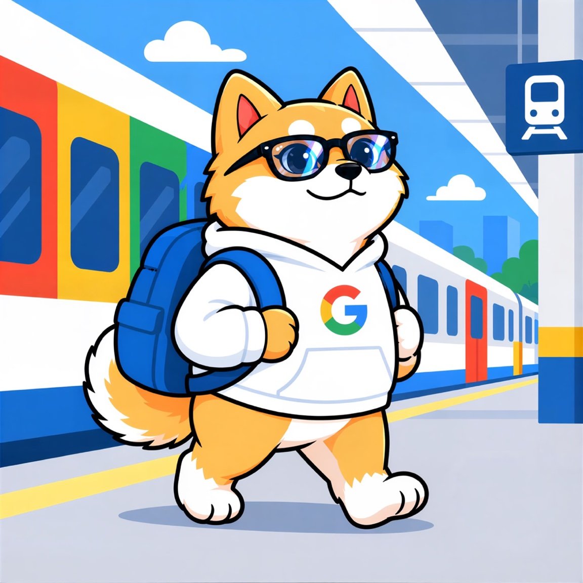 AlphabetInu's tweet photo. Next stop: Google HQ.

$AGI is on the way. https://t.co/hyBmFQU8rv