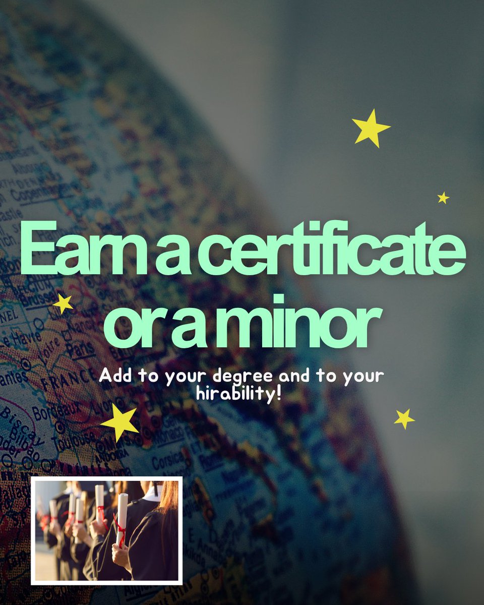 WLC_UNLV's tweet photo. Your major doesn’t have to be your only thing.

A WLC minor, certificate, second major, or individual course can complement your existing degree while giving you opportunities to explore language, culture, literature, and linguistics.

What could you add to your academic path? 🌎 https://t.co/bLcBfYKwRC