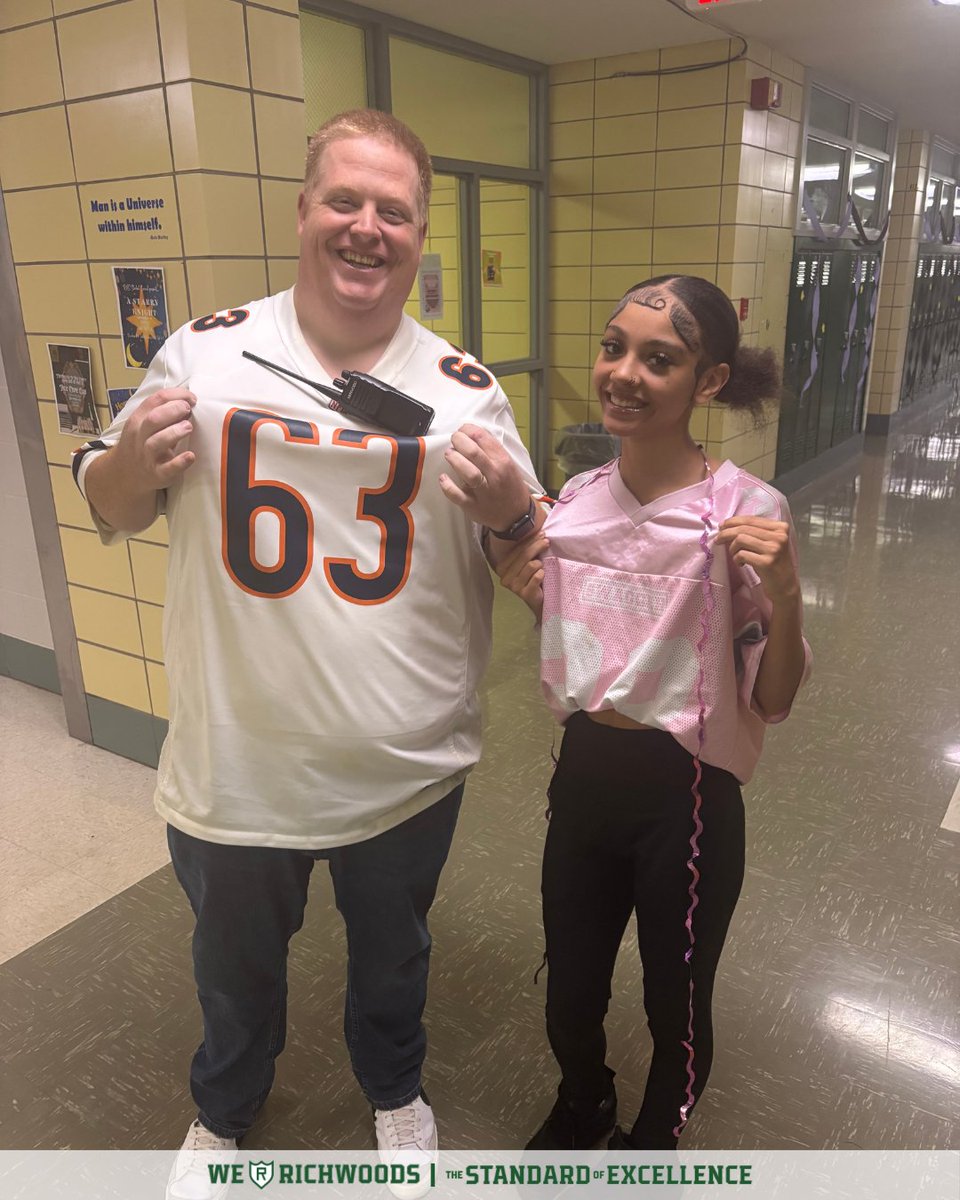 Richwoods_HS's tweet photo. Homecoming Week 2026 continued with Jersey Day at The Castle!

We hope to see you all out this afternoon for our annual Homecoming Parade which will start at 5:00 PM!

#weRrichwoods | #TheStandardOfExcellence https://t.co/CXfunHMaXc
