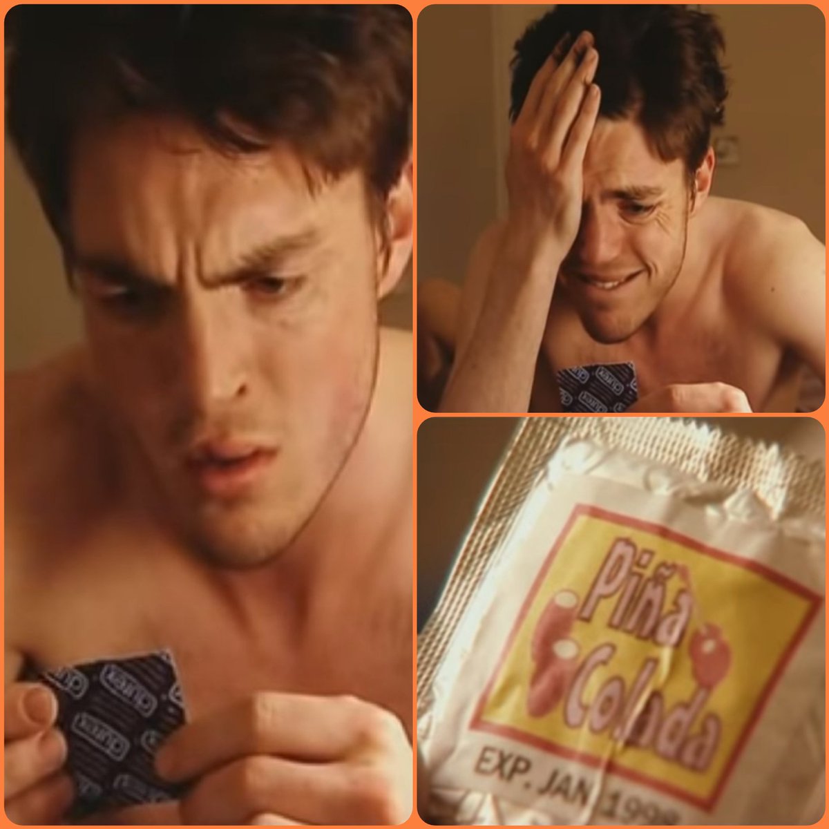 Sharonmuskebear's tweet photo. #ThrowbackThursday 
#TomBurke
Supermarket Sam (2007)
#PinaColada 😉😁 https://t.co/aCrDJ7J7NO