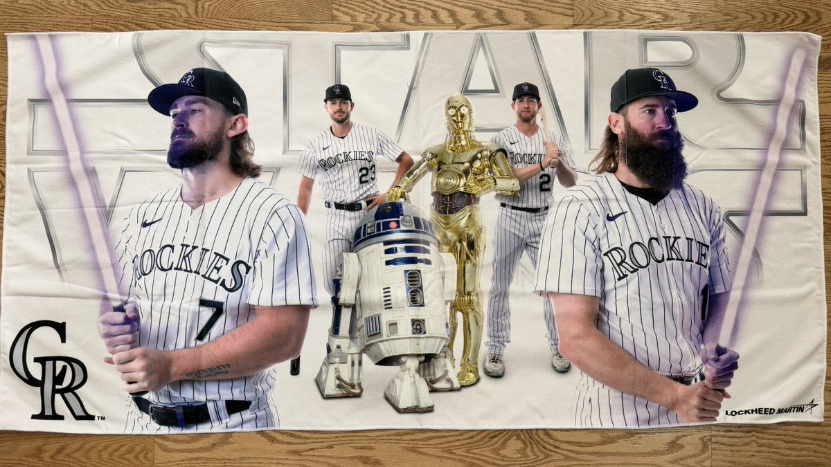 LoveTheRox's tweet photo. Giveaway time! For a chance to win a Germán Márquez bobblehead (cat not included!), Rockies Star Wars towel, ‘09 All-Star hat (7 3/8”) or baseball cards/pin/$ clip:

Like or RT &amp; reply: What’s been the biggest highlight of the season - &amp; which item do you want? Winners drawn 9/20 https://t.co/7zFF7S0jP7