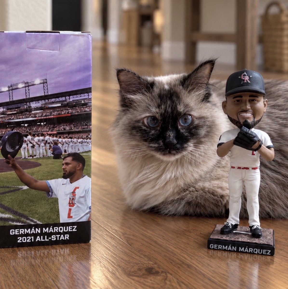 LoveTheRox's tweet photo. Giveaway time! For a chance to win a Germán Márquez bobblehead (cat not included!), Rockies Star Wars towel, ‘09 All-Star hat (7 3/8”) or baseball cards/pin/$ clip:

Like or RT &amp; reply: What’s been the biggest highlight of the season - &amp; which item do you want? Winners drawn 9/20 https://t.co/7zFF7S0jP7